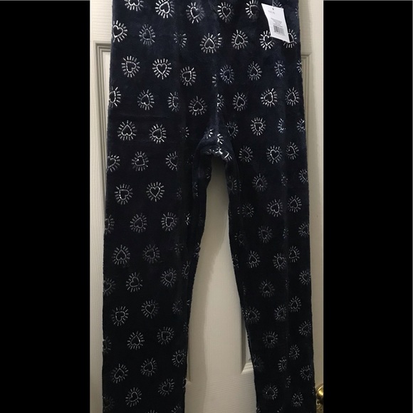 Other - Fleece Heart Pants Size “XS” New with Tags.